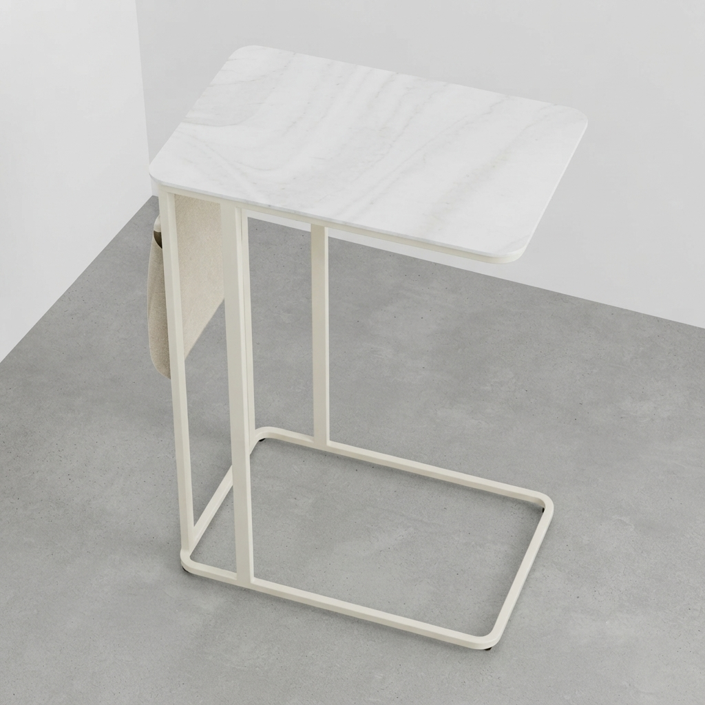 Cullen End Table 1 - Corian