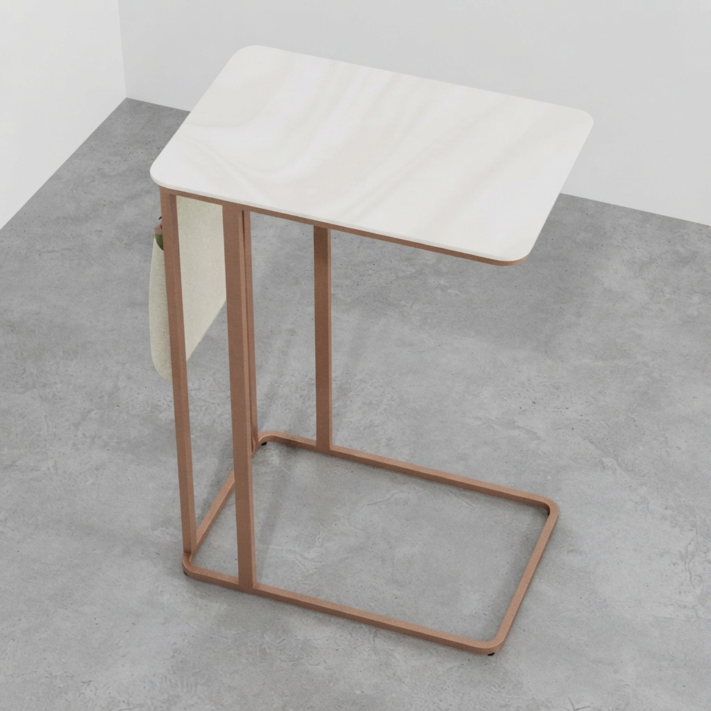 Cullen End Table 1 - Corian