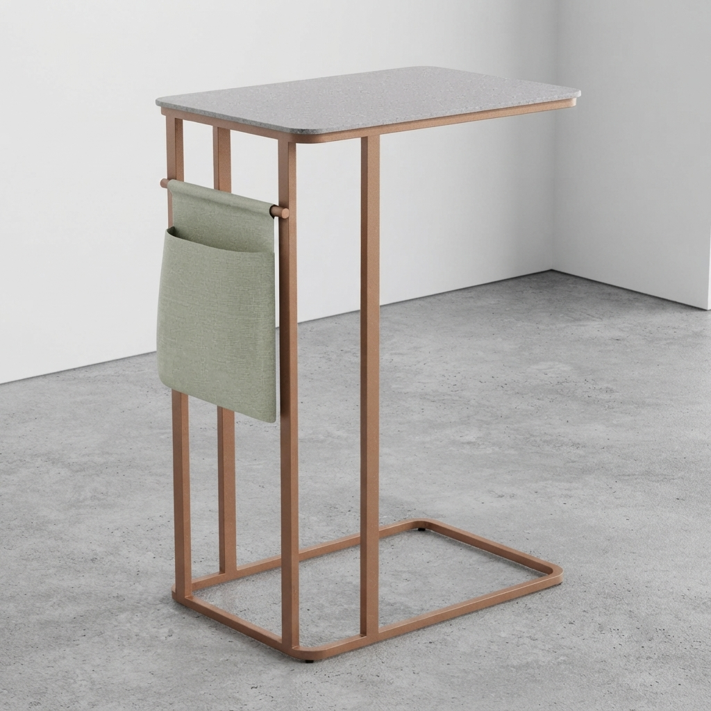 Cullen End Table 1 - Corian
