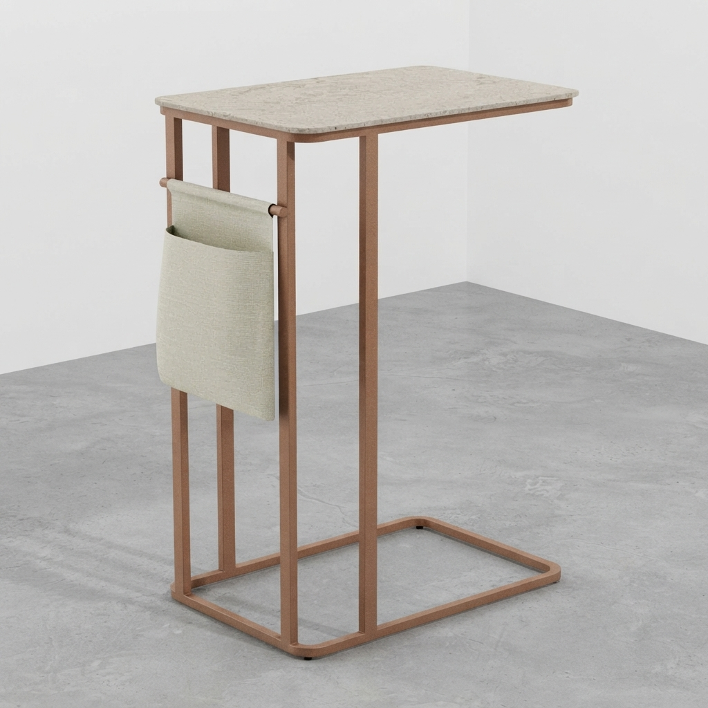 Cullen End Table 1 - Corian
