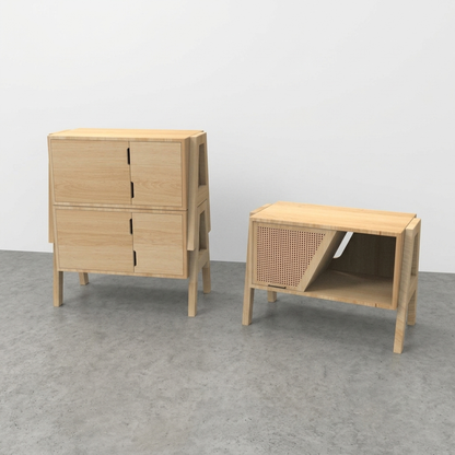 Kisaka Stackable Cabinets