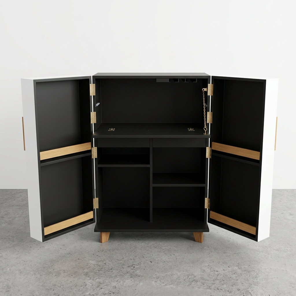 Yuga Bar Cabinet - Short