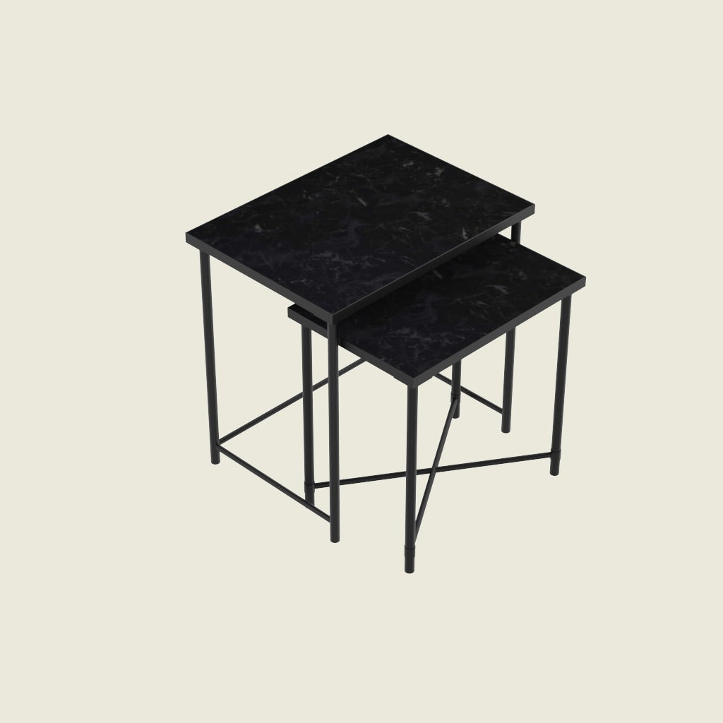 Noble Nesting Tables - Noir
