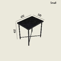 Noble Nesting Tables - Noir