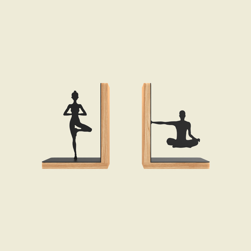 Asana 3 Bookends