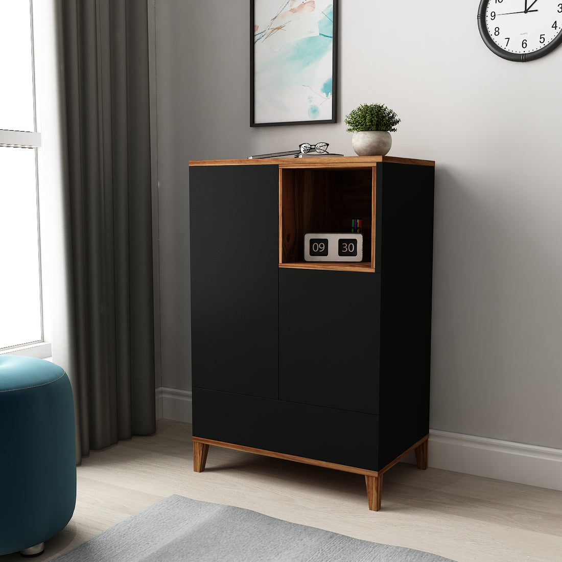 Oryx Tall Cabinet - Noir
